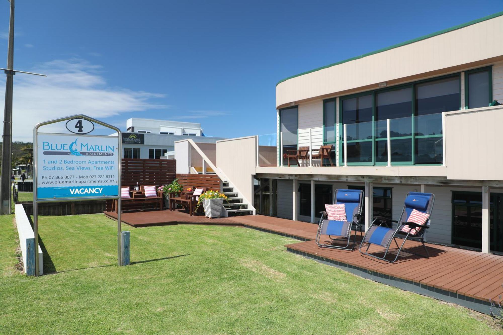 Blue Marlin Apartments Whitianga Kültér fotó