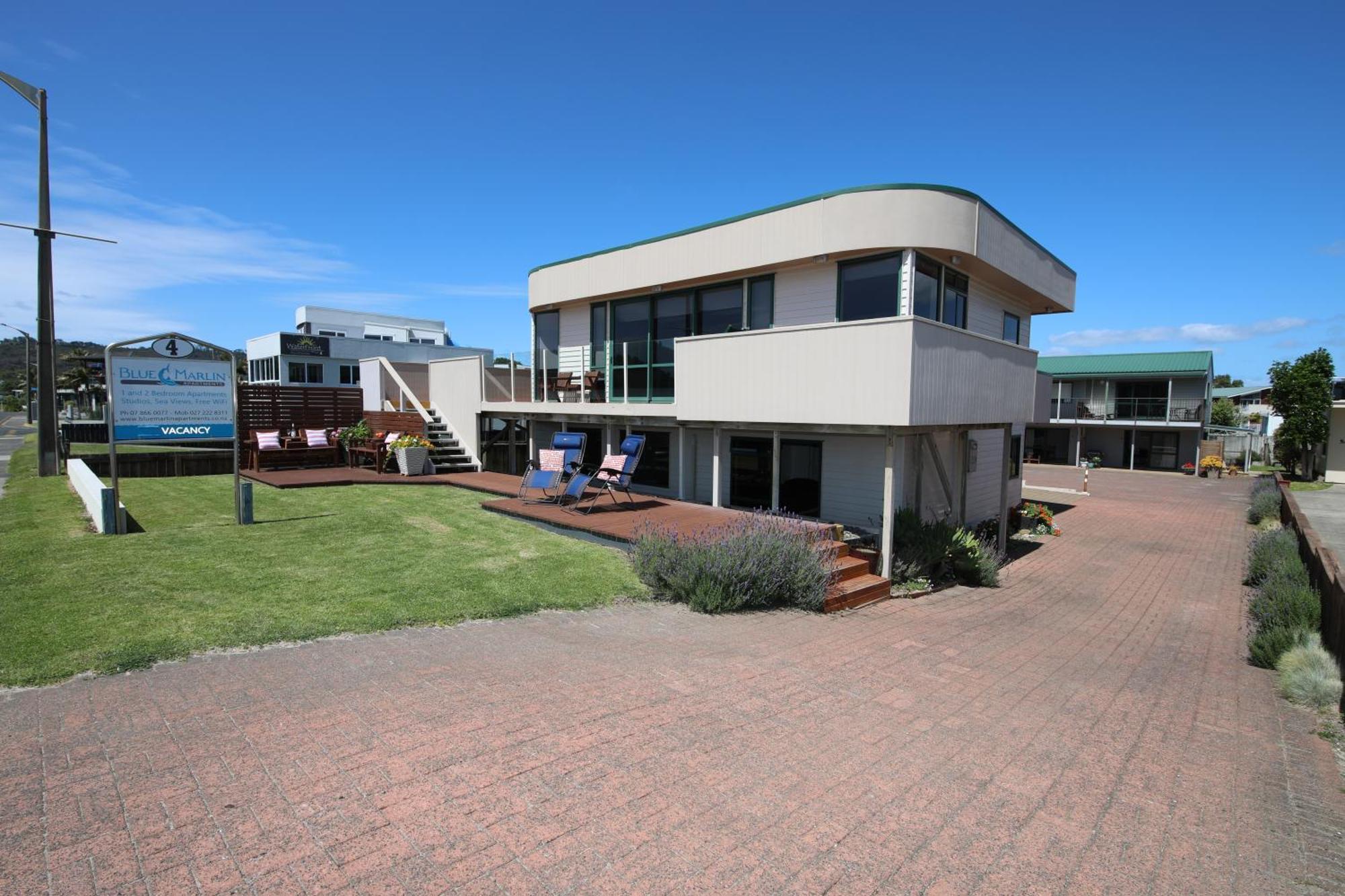 Blue Marlin Apartments Whitianga Kültér fotó
