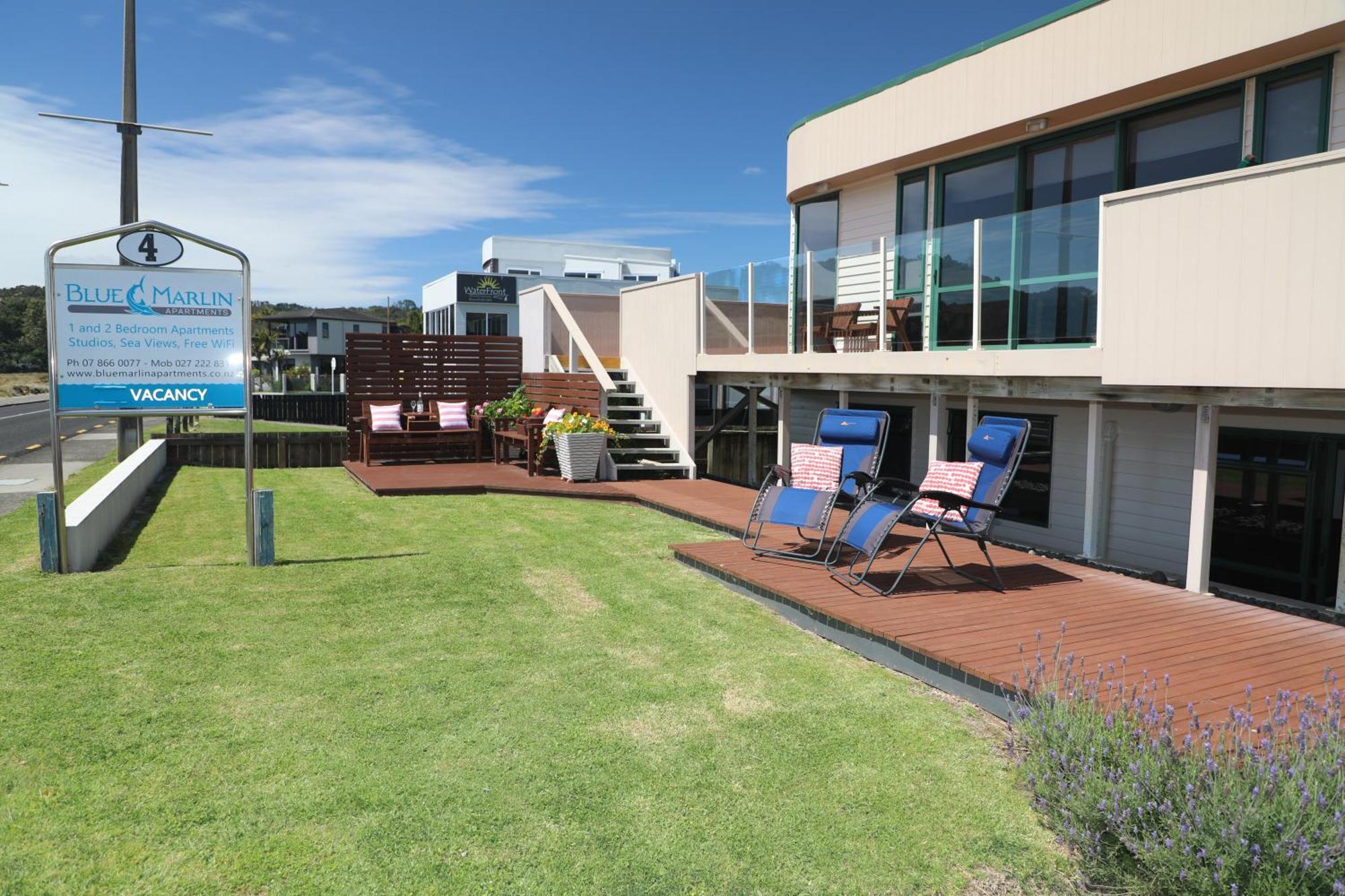 Blue Marlin Apartments Whitianga Kültér fotó