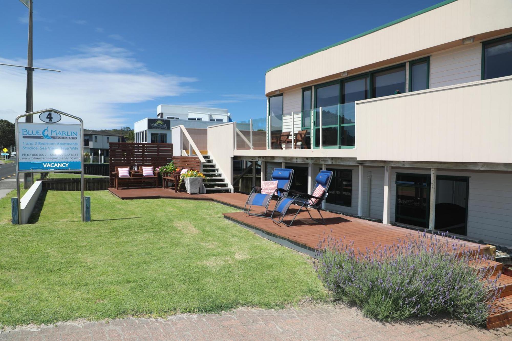 Blue Marlin Apartments Whitianga Kültér fotó