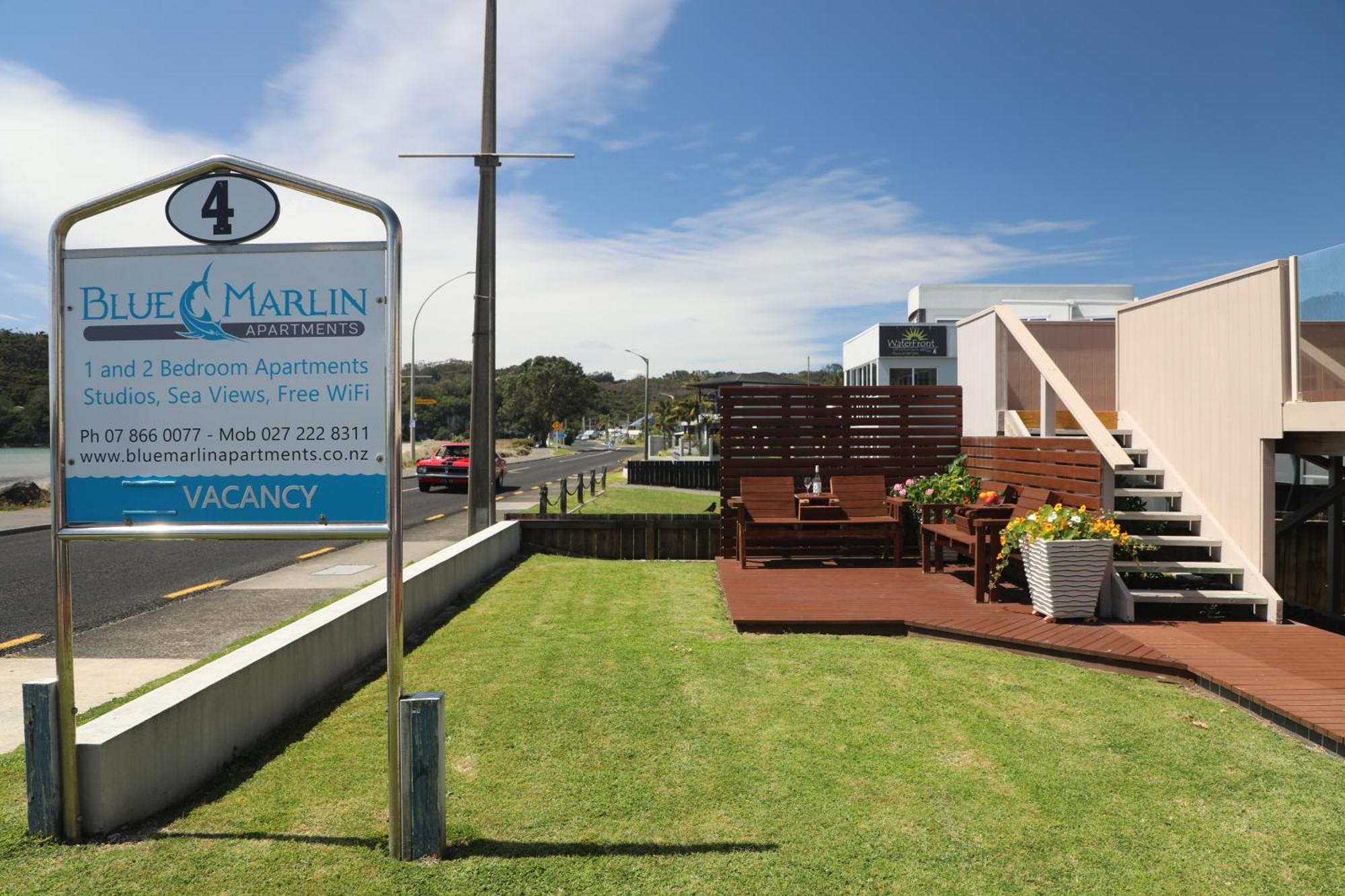 Blue Marlin Apartments Whitianga Kültér fotó